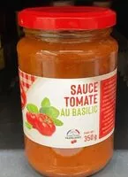 Mängden socker i Sauce tomate basilic