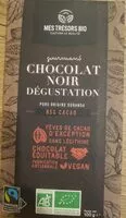 Mängden socker i Chocolat noir dégustation