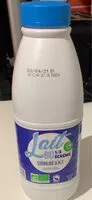 Mängden socker i Lait bio 1/2 ecrémé