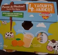 Mängden socker i Yaourts artisanal brassé à l'abricot 4x125g