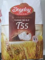 Mängden socker i Farine de blé