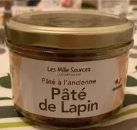 Mängden socker i Pâté de lapin