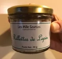 Mängden socker i Rillettes de lapin