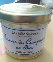 Mängden socker i Terrine de campagne au bleu