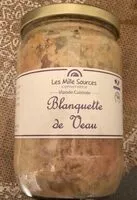 Mängden socker i Blanquette de veau