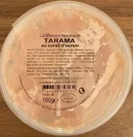 Mängden socker i Tarama au corail d’oursin