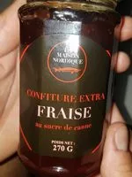 Mängden socker i Confiture extra fraise
