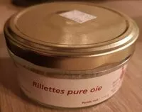Mängden socker i Rillettes pure oie