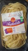 Mängden socker i Tagliatelle aux oeufs frais