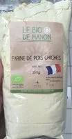 Mängden socker i Farine de pois chiches