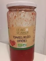 Mängden socker i Tomates pelées entières