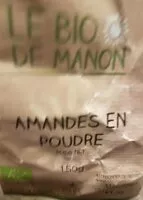 Mängden socker i Amande en poudre