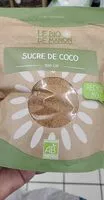 Mängden socker i Sucre de coco