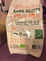 Mängden socker i Farine de riz bio et sans gluten