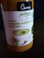 Mängden socker i Velouté de courgette au lait de coco et curry