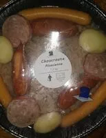 Mängden socker i Choucroute alsacienne