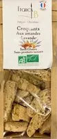 Mängden socker i Croquants aux amandes lavande