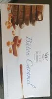 Mängden socker i Bâton caramel