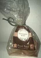 Mängden socker i Meringues Cacao Bio