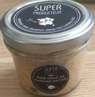 Mängden socker i Foie gras de canard entier