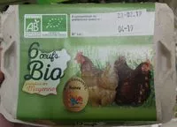 Mängden socker i 6 oeufs bio