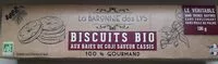 Mängden socker i Biscuits bio aux baies de goji saveur cassis