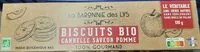 Mängden socker i Biscuits bio Cannelle saveur pomme