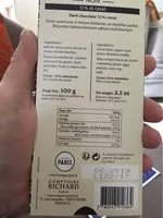 Mängden socker i Chocolat noir