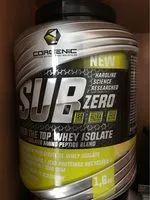 Mängden socker i SUB ZERO