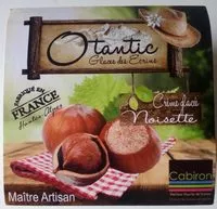 Mängden socker i Crème glacée noisette