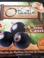 Mängden socker i Sorbet cassis