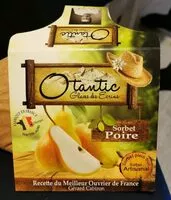 Mängden socker i Sorbet poire