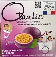 Mängden socker i Sorbet passion du perou