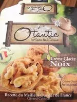 Mängden socker i Crème glacée noix