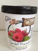 Mängden socker i Sorbet framboise