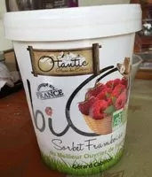 Mängden socker i Sorbet framboise