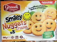Mängden socker i Smiley - Nuggets de poulet panés