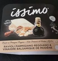 Mängden socker i Ravioli Parmigiano reggiano  et vinaigre balsamique de modène