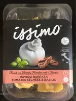 Mängden socker i ravioli burrata