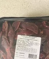 Mängden socker i Lamelles de bœuf séché