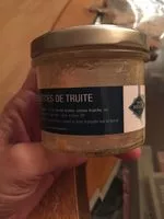 Mängden socker i Rillettes de truite