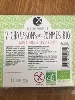 Mängden socker i Chaussons aux pommes bio