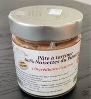 Mängden socker i Pâte à tartiner