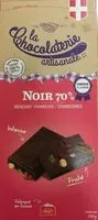 Mängden socker i Noir 70 % Mendiant Framboise/ Cranberries