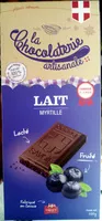 Mängden socker i Chocolat au lait myrtille