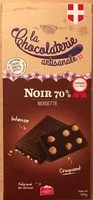 Mängden socker i Tablettes de chocolat Noir 70% noisette