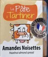Mängden socker i La pâte à tartiner Amandes Noisettes