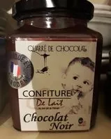 Mängden socker i Confiture de lait au chocolat noir