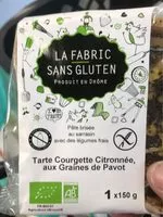Mängden socker i Tarte courgette citronée, aux graines de pavot