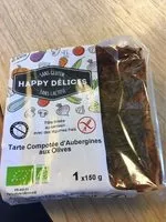 Mängden socker i Tarte compotee d'aubergines aux olives